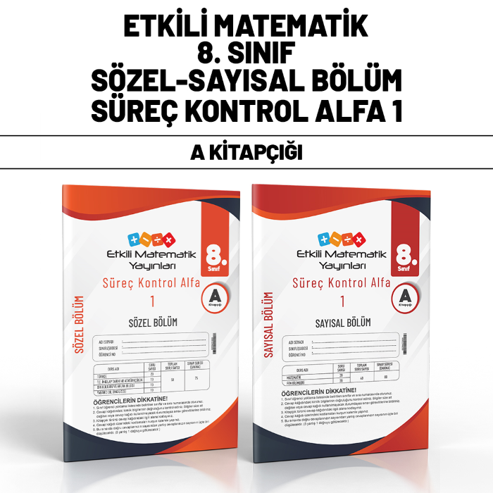 ETKİLİ MATEMATİK 08.SINIF DENEME SY/SZ 1-A - 25-26